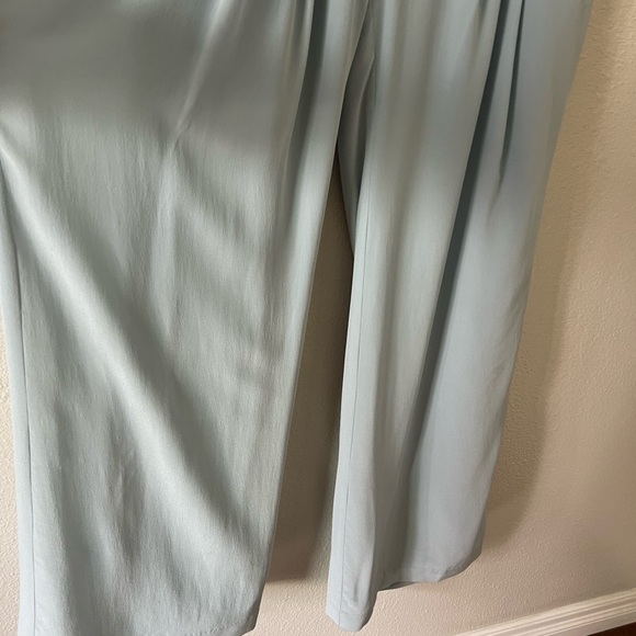 Rachel Zoe 100% Silk Light Blue Wide Leg Pants - Picture 6 of 16